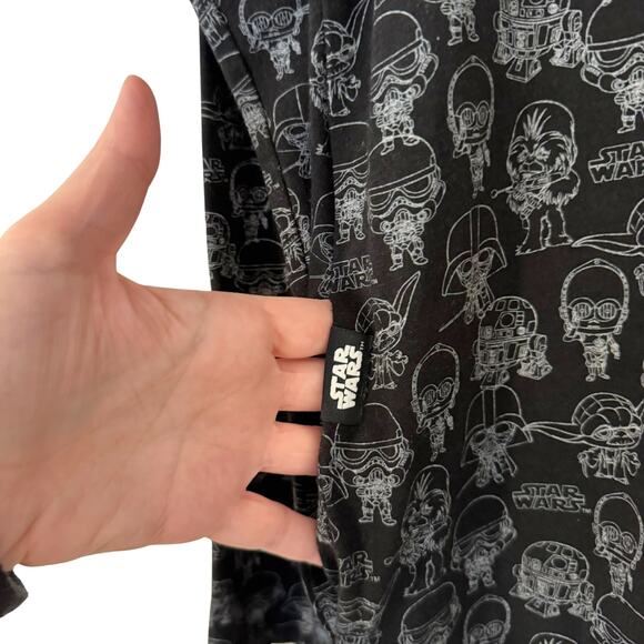 Smash & Tess RARE Star Wars Romper Long Sleeve with Pockets Size L Sold Out - Picture 3 of 6